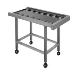 Купить стол 1145 мм на колесах apach chef line l717069 угловой для транспортировки посуды к посудомойке – цена от завода, доставка до двери | RuOborudovanie.ru
