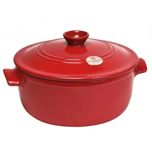 Кастрюля керамическая 4,0Л D26См, серия Flame, цвет гранат 454034 – купить по цене завода