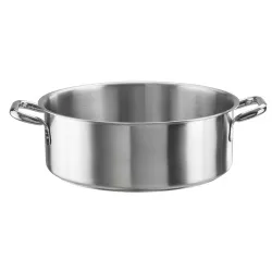 Купить кастрюля 3,5л d24х8см, без крышки, серия "tender", нерж.сталь 33900924 – цена от завода, доставка до двери | RuOborudovanie.ru