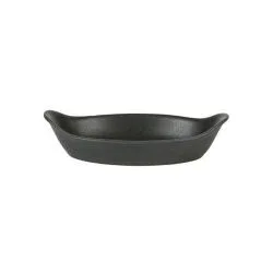 Купить форма для запекания овальная 22см, с ручками, керамика, rustico carbon c31201 – цена от завода, доставка до двери | RuOborudovanie.ru