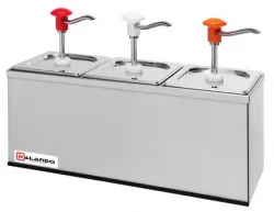 Купить дозатор для соусов с 3 помпами и 3 гастроемкостями gn1/6*200 мм kalando kd002 3 set – цена от завода, доставка до двери | RuOborudovanie.ru