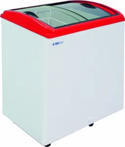 Ларь морозильный Cryspi (ITALFROST) CF200C ЛВН-200Г красный (3 корзины) – купить по цене завода