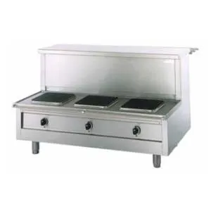 Прилавок 1-х блюд Kogast EP3GP-14 28613 (1400х820х885) на 3конф по 2,5кВт – купить по цене завода