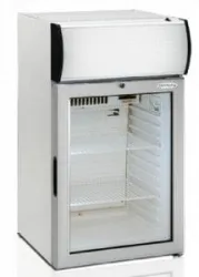 Купить шкаф холодильный со стеклом tefcold fs80cp с креплением к стене – цена от завода, доставка до двери | RuOborudovanie.ru