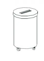Купить тележка для мусора apach lwb75 – цена от завода, доставка до двери | RuOborudovanie.ru