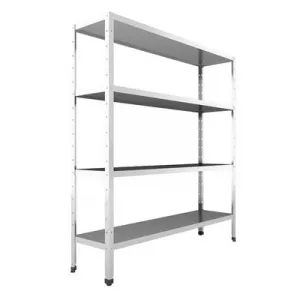 Стеллаж кухонный Luxstahl СР-1800х1200х500/4 нерж – купить по цене завода