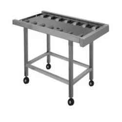 Купить стол 2145 мм на колесах apach chef line l717088 угловой для транспортировки посуды к посудомойке – цена от завода, доставка до двери | RuOborudovanie.ru