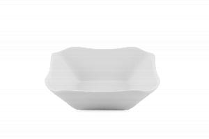 Салатник квадратный фарфор БДФЗ белье 450МЛ 6С0053