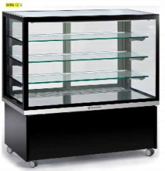 Витрина кондитерская Tecfrigo Karina 137 Q-Ss черная