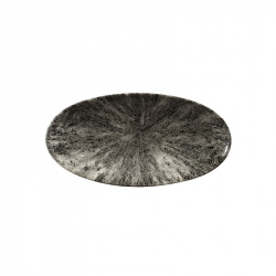 Купить блюдо овальное chefs 29,9х15см, без борта, цвет stone quartz black, studio prints stqbov301 – цена от завода, доставка до двери | RuOborudovanie.ru