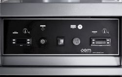 Пресс для пиццы Oem-ali PF45MTE PIAN без бортика, краст 45см, термический, электрон.термостат