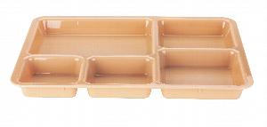 Поднос пластик с 5 отделениями Cambro 26,8X36,5X3,3См 1411Cp161