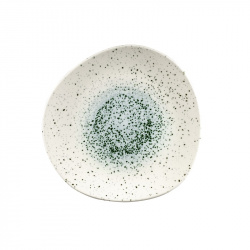 Купить тарелка мелкая "волна" 28,6см, без борта, цвет mineral green, studio prints mngrog111 – цена от завода, доставка до двери | RuOborudovanie.ru