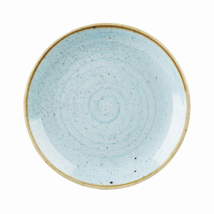 Тарелка мелкая 26СМ, без борта, Stonecast, цвет Duck Egg Blue Sdesev101