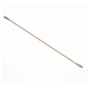 Стиррер 33,5см, двусторонний, ручка витая, сталь/медь M37020Cp